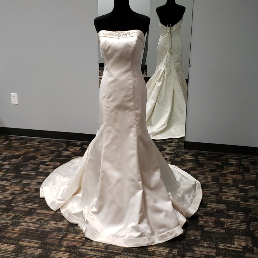Exclusively by ACE,strapless,mermaid,size 14, bead